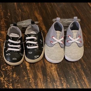 Baby Shoes 0-3m (3 pairs!)